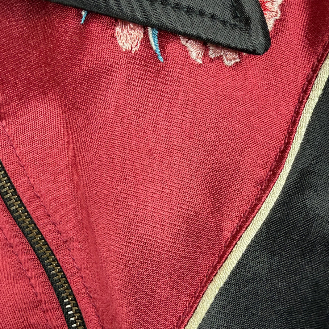 Saint Laurent Floral Western Zip Jacket