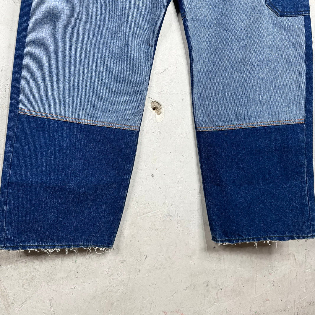 Marni Paneled Knee Cargo Jeans