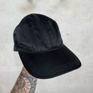 Prada Nylon Rubber Patch Hat