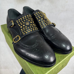 Gucci Rivet Strapped Derbys