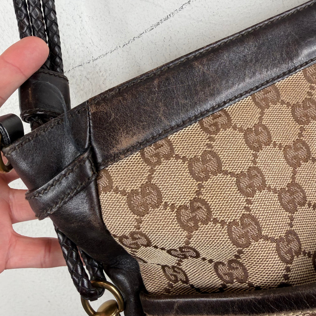 Gucci Monogram Side Bag