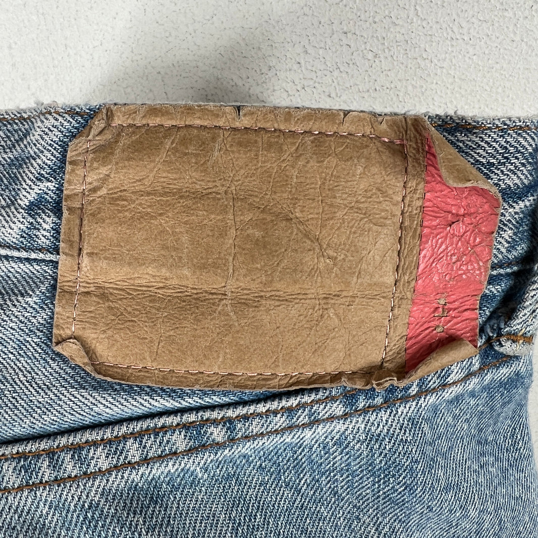 Acne Studios Bla Konst 2003 Blue Trash Denim Jeans