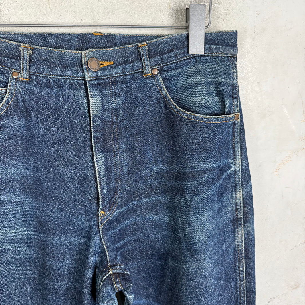 CDG Homme Washed Blue Jeans