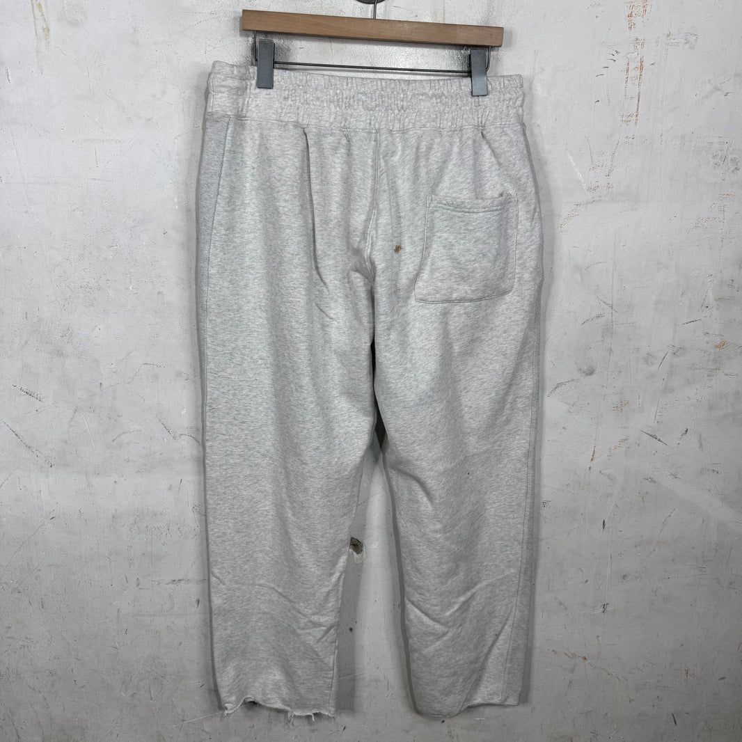 Yeezy Season 4 Heather Grey Cuffed Sweatpants