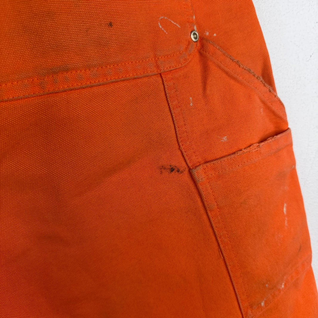 Heron Preston Carhartt Orange Double Knee Dungarees