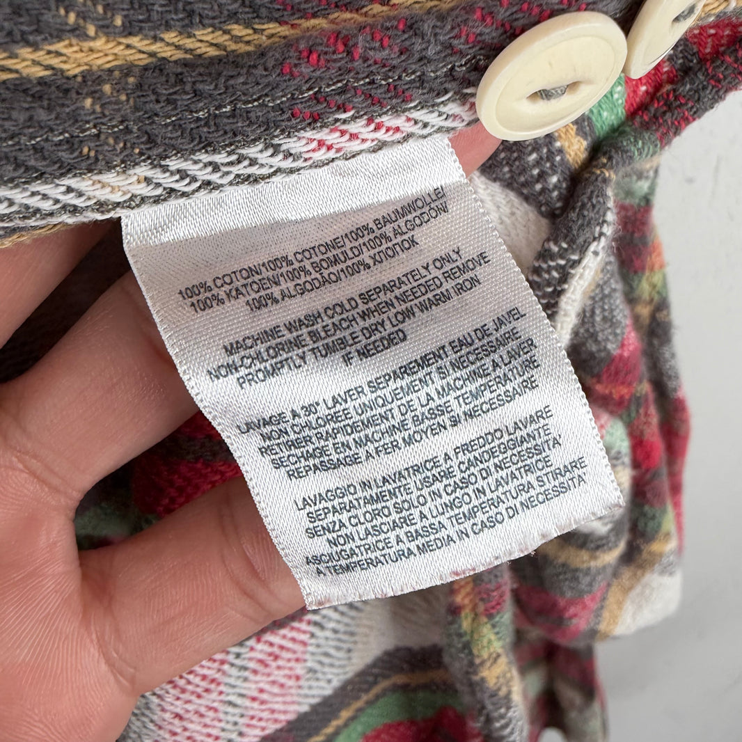 RRL Red/White Heavy Flannel