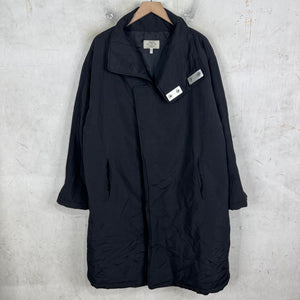 Armani Metal Plate Padded Long Coat