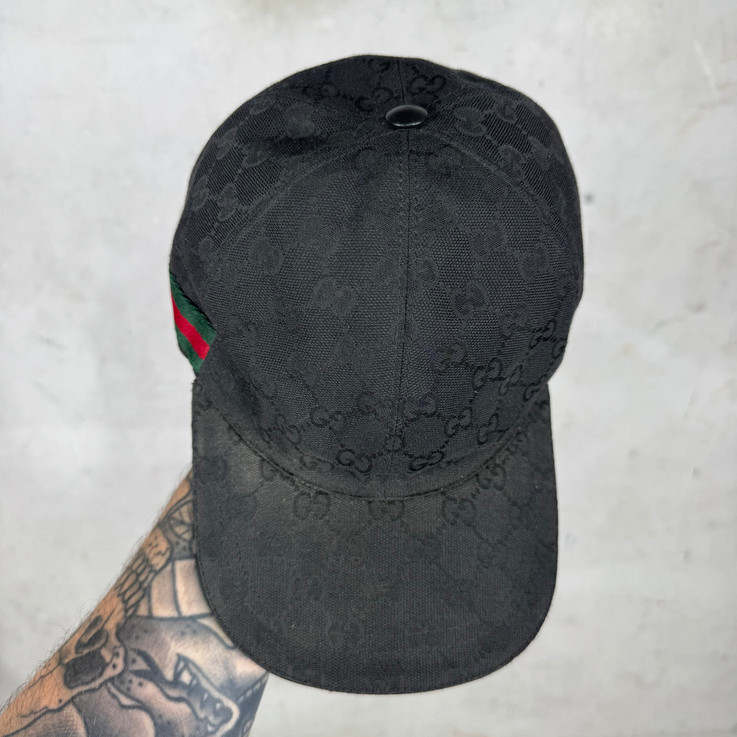 Gucci Woven Monogram Hat