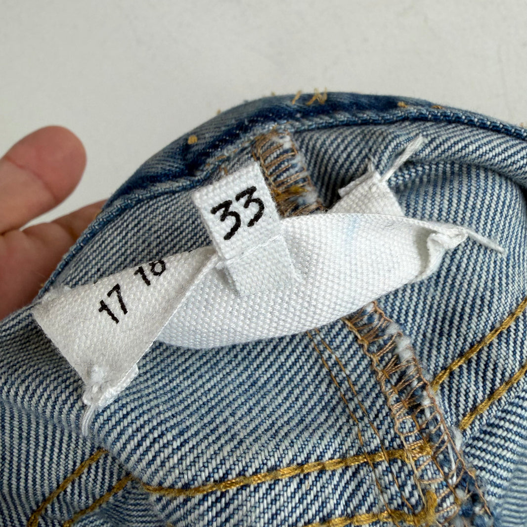 Margiela Blue Wash Straight Leg Jeans