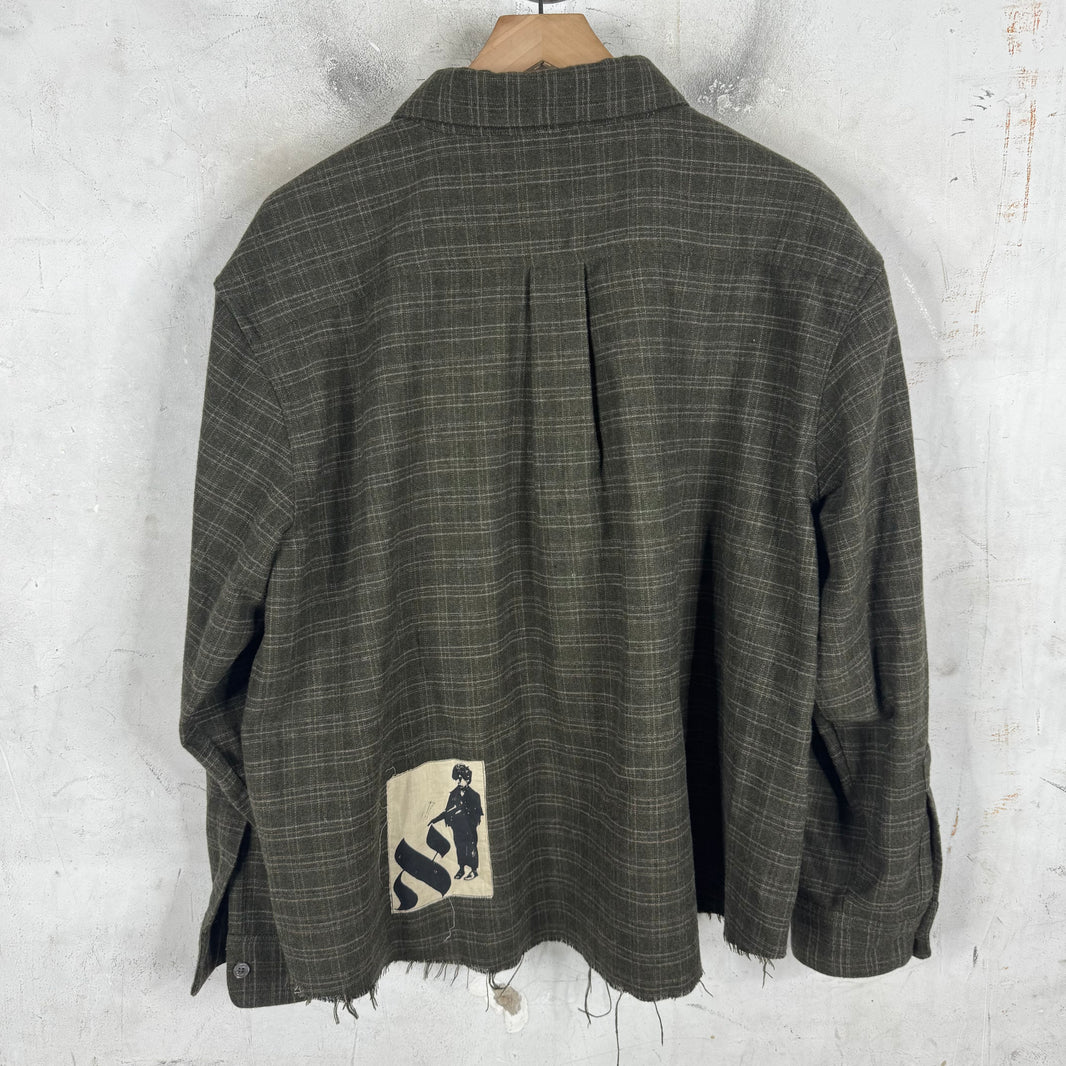 ERD Wool Assemblage Flannel Shirt