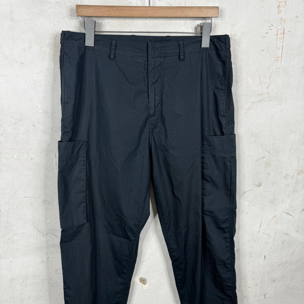 Dior Navy Thin Nylon Cargos