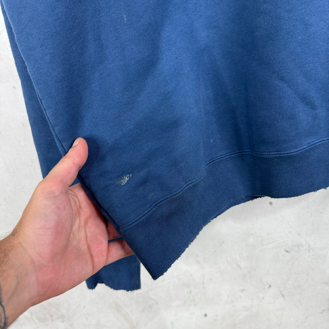 Balenciaga Marathon Navy Hoodie