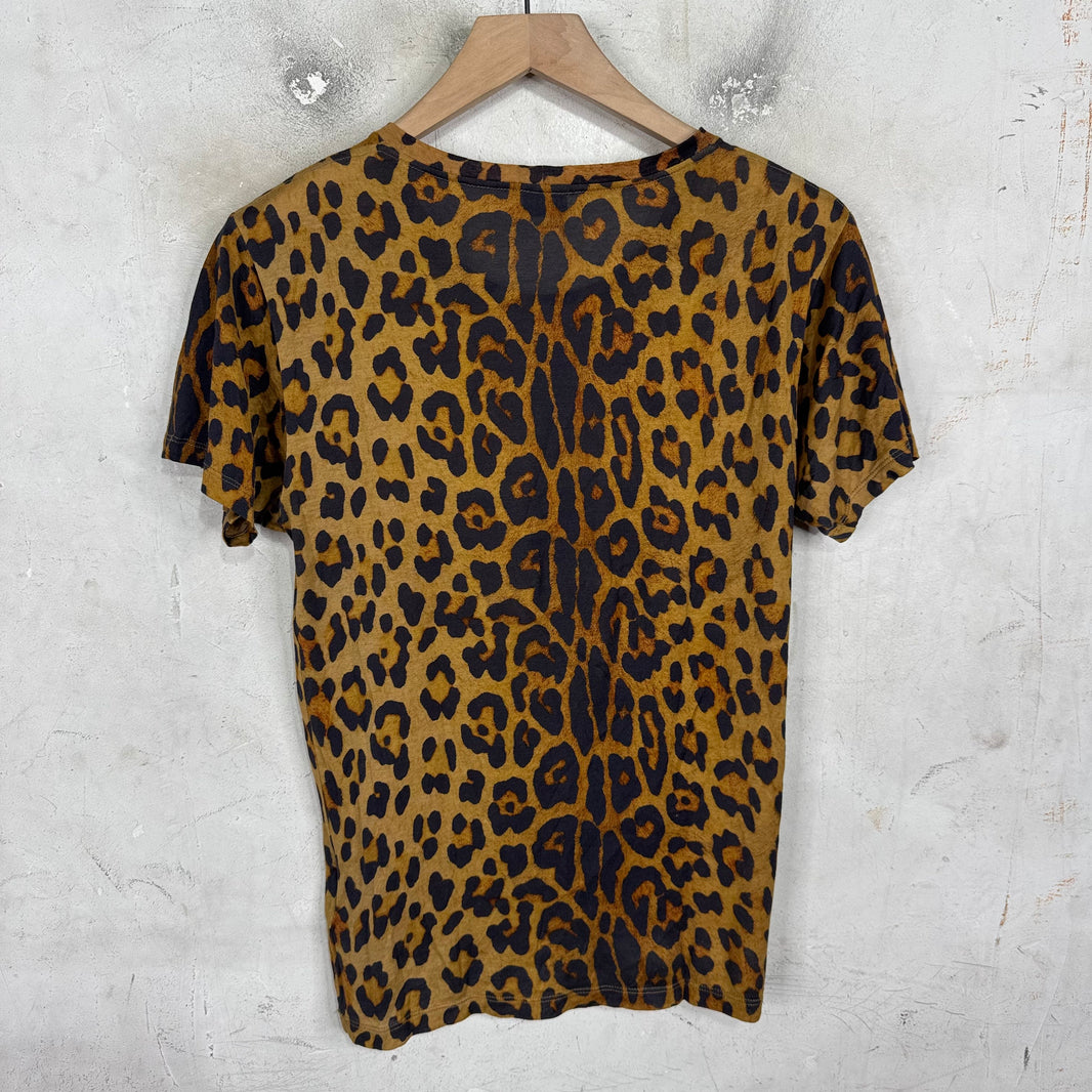 Saint Laurent Leopard T-Shirt