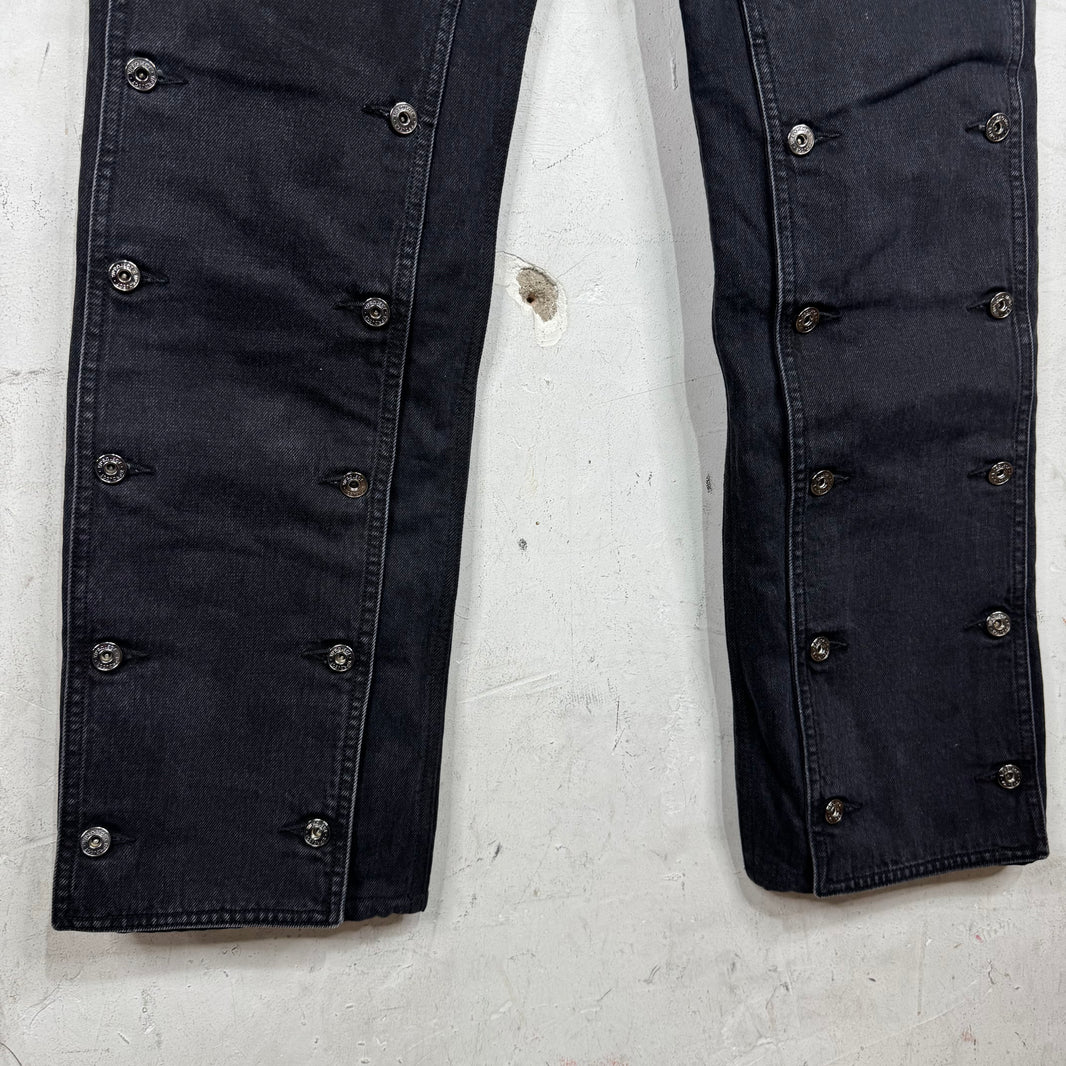 Y/Project Evergreen Snap Off Jeans Black