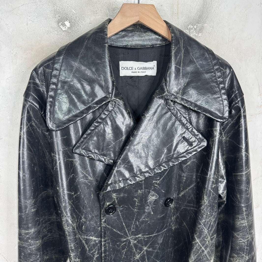Dolce Gabanna 90's Coated Trench Jacket