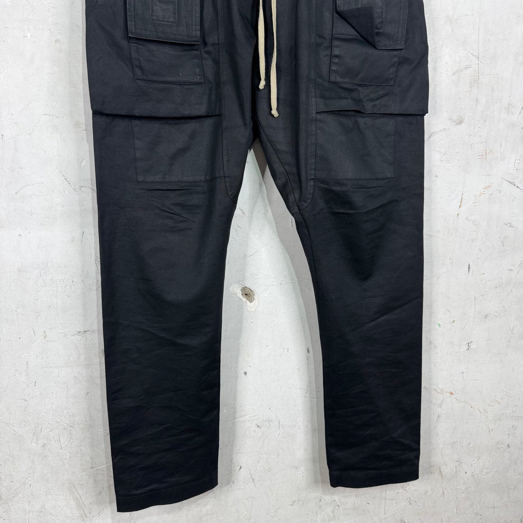 DRKSHDW Black Canvas Creatch Pants