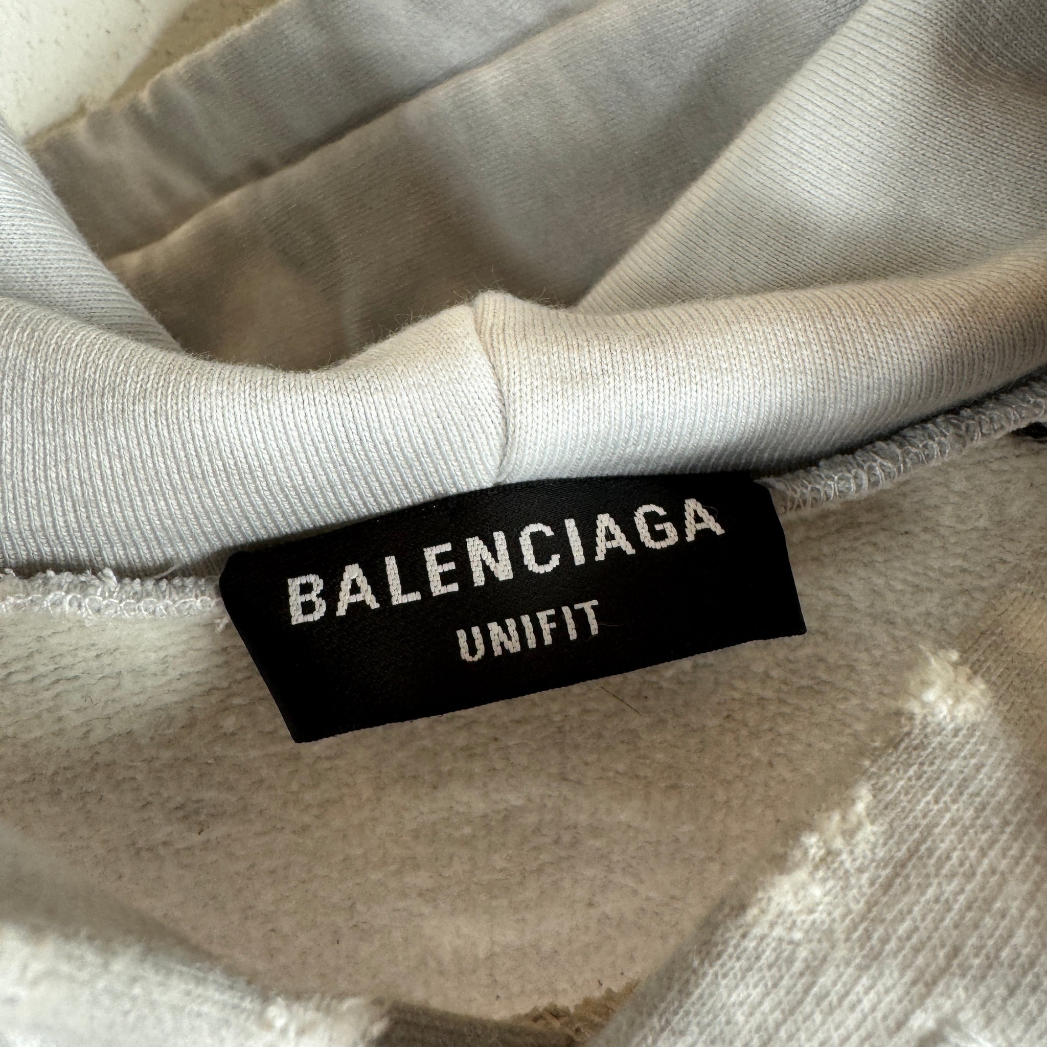 Balenciaga Paris Upside Down Reconstructed Hoodie