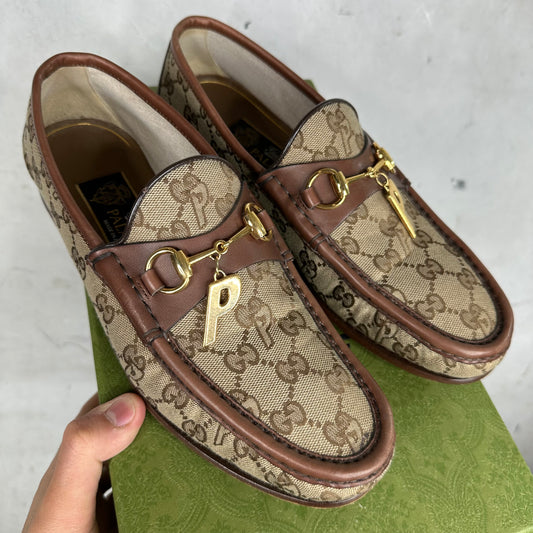 Gucci x Palace Monogram Charm Loafers