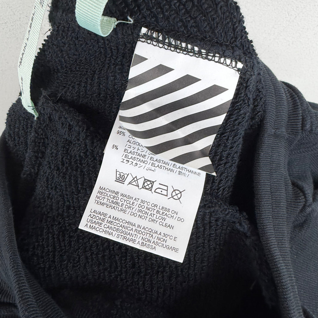 Off White Cargo Sweatpants