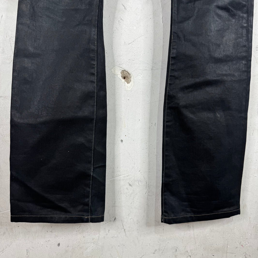 DRKSHDW Waxed Older Detroit Jeans