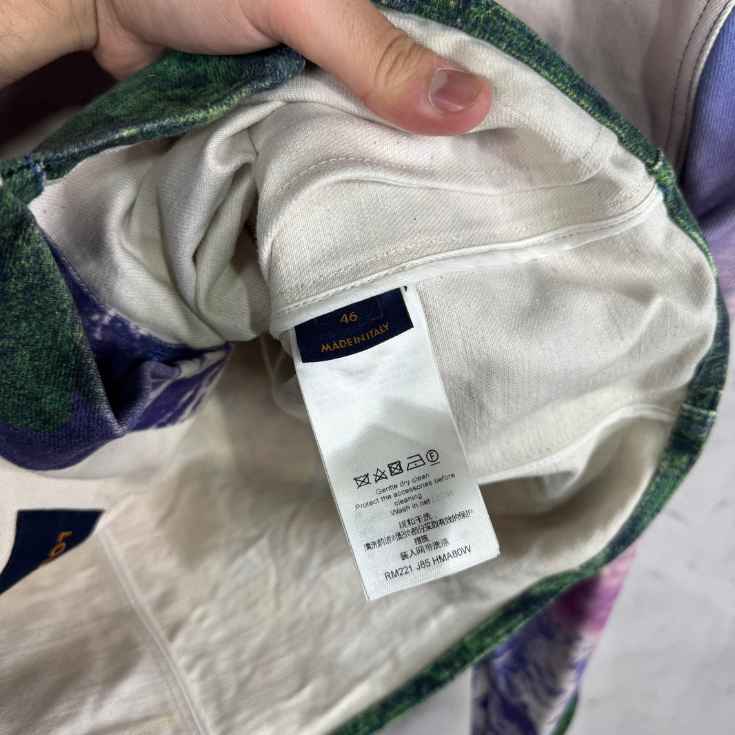 Louis Vuitton Landscape Gradient Denim Jacket