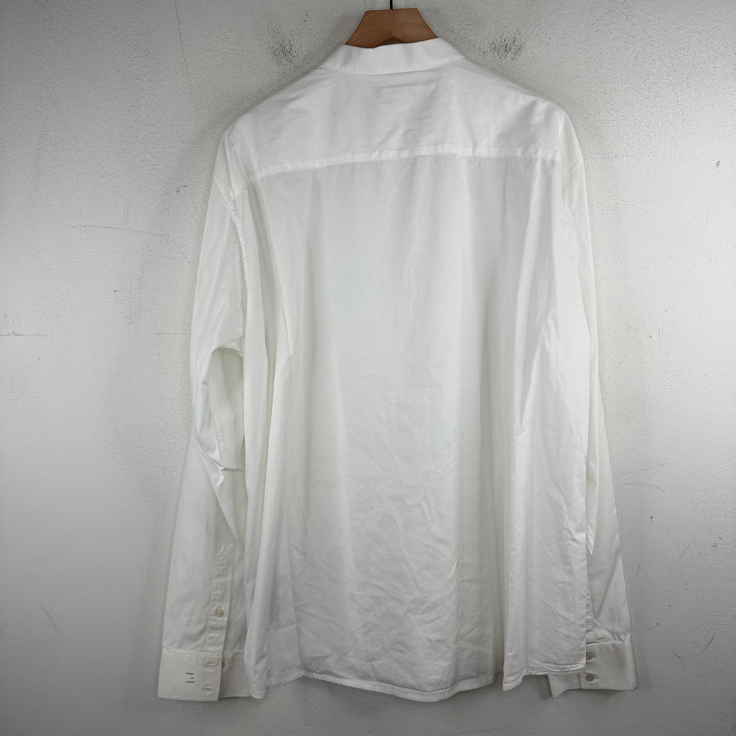 Balmain Mandarin Collar Button Up L/S Shirt