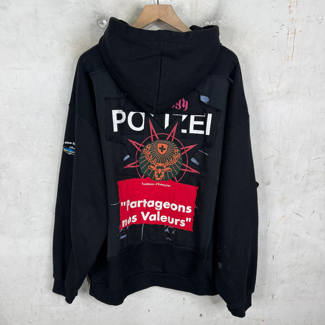 Vetements Russian Patch Hoodie