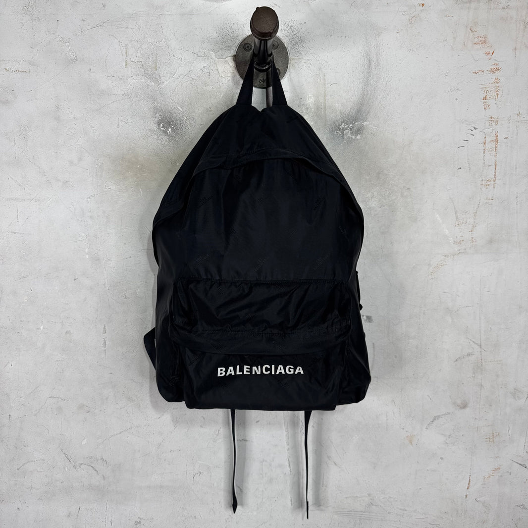 Balenciaga Nylon Packable Backpack