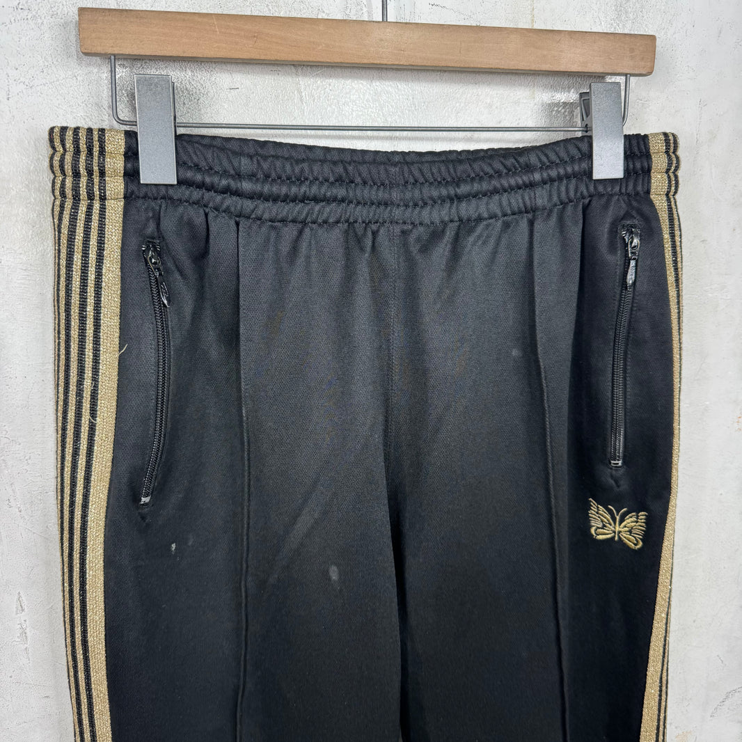 Needles Black/Gold Track Pants
