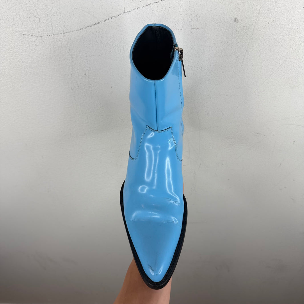 Calvin Klein 205W39NYC Blue Cowboy Boots