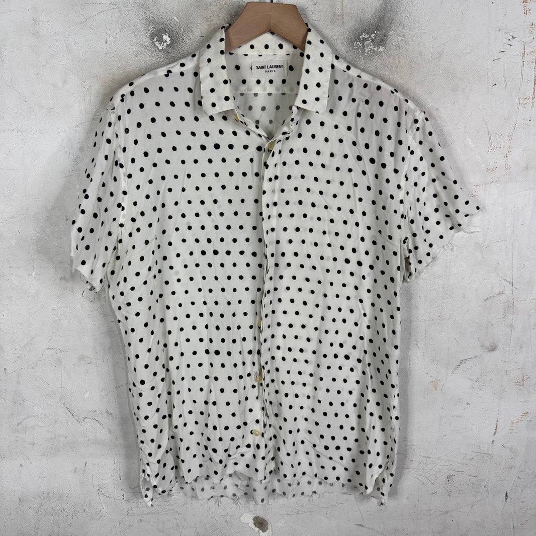 Saint Laurent Polka Dot S/S Shirt