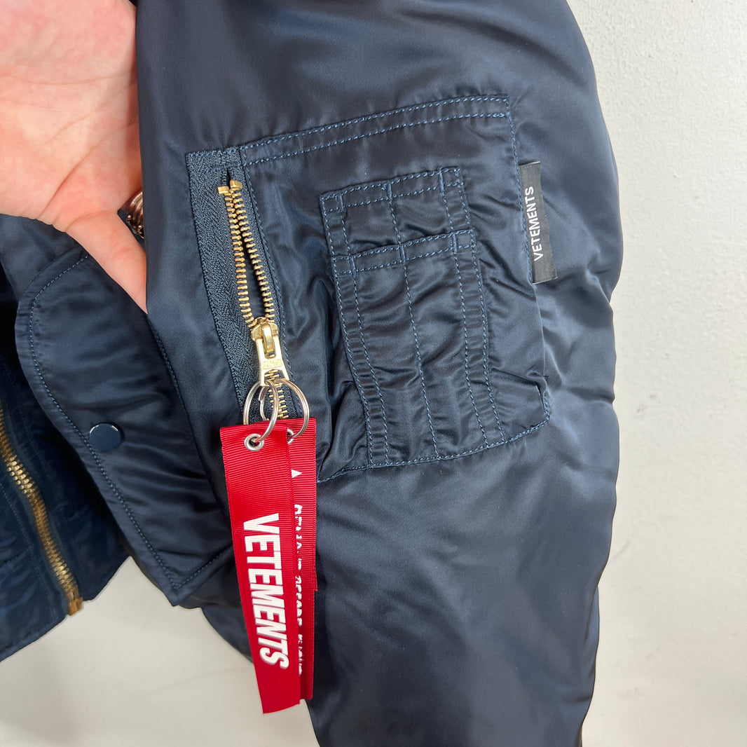 Vetements Alpha Industries Fraternity Bomber Jacket