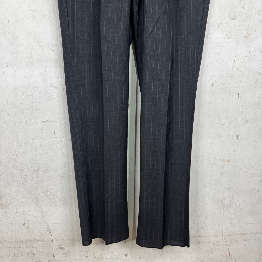 Valentino Grey Pinstripe Suit Set