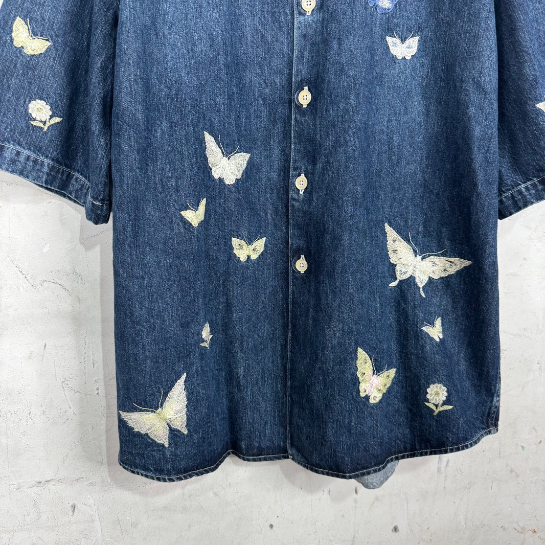 Our Legacy Butterfly Denim S/S Shirt