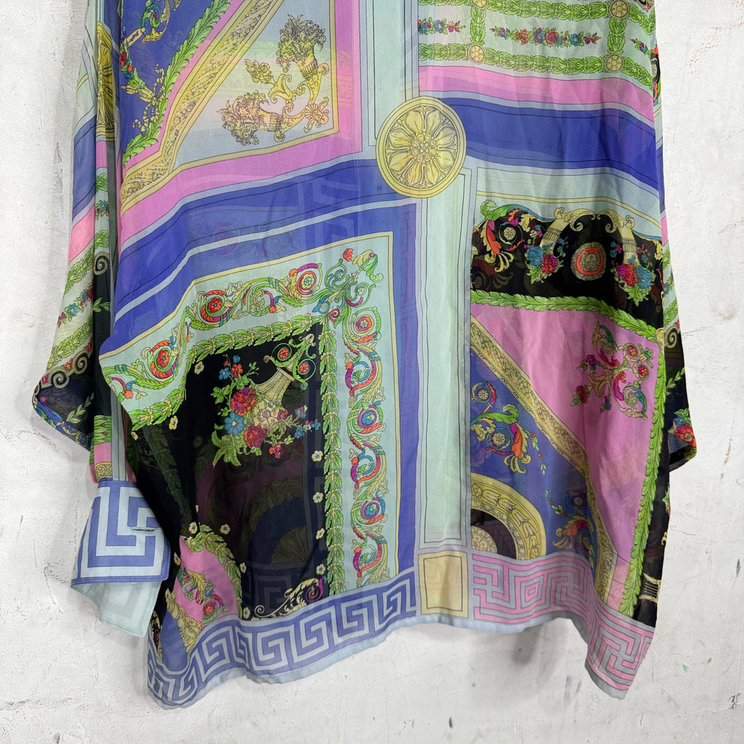 Versace Istante Silk Patterned Shirt