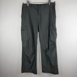 Prada Nylon Gray Cargo Pants