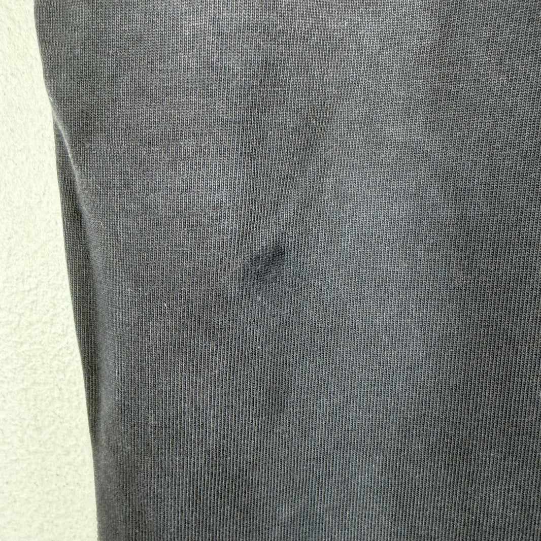 424 Black Striped Cotton Pants