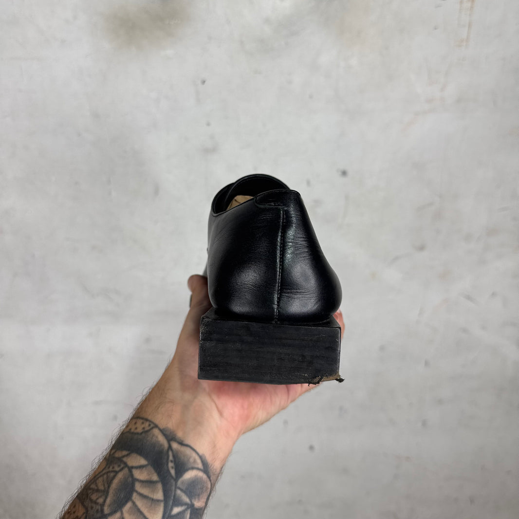 Balenciaga Square Toe/Heel Derbies