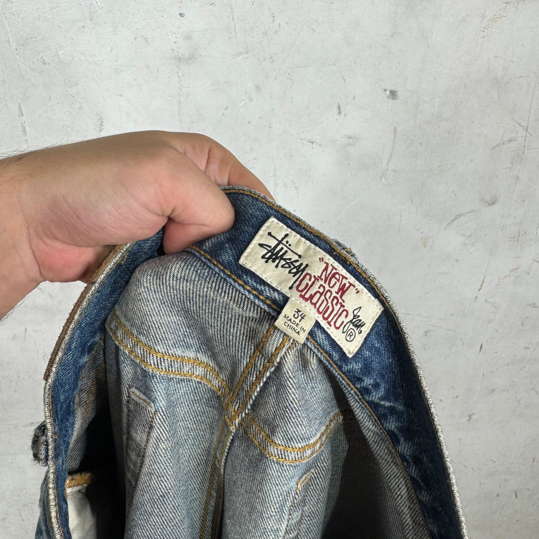 Stussy New Classic Medium Wash Jeans