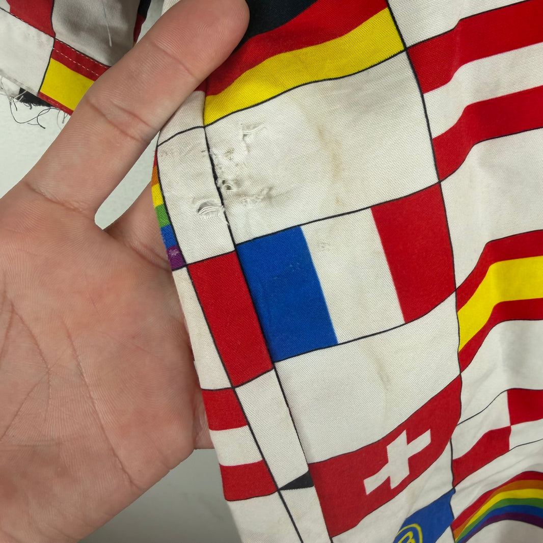 Balenciaga Flags Button Up Shirt