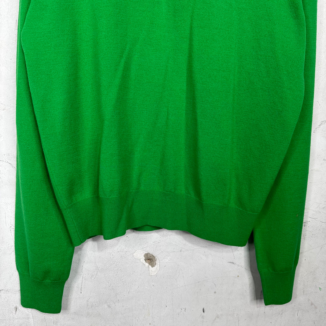 Bottega Veneta Green Rugby Sweater