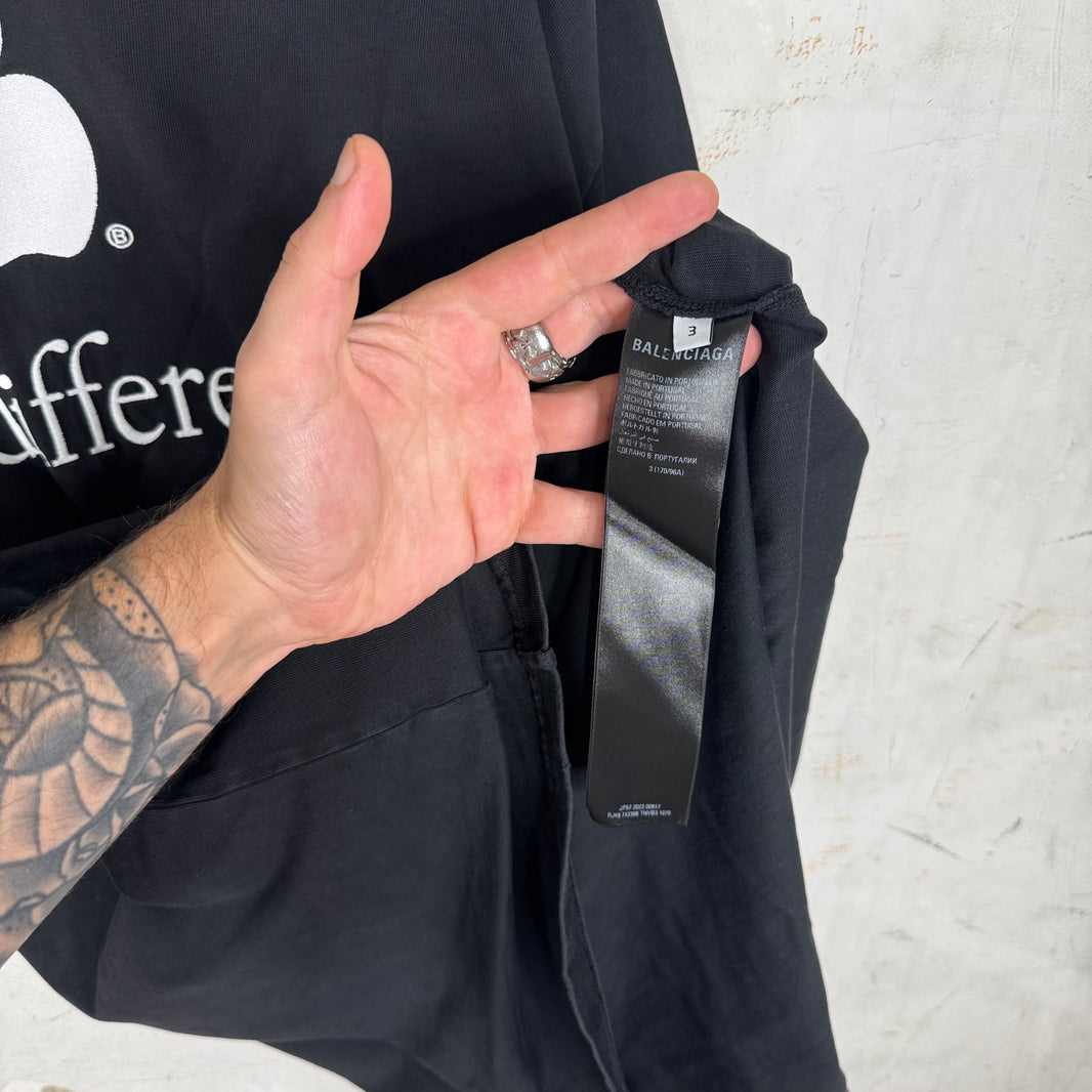 Balenciaga Be Different Apple T-Shirt