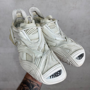 Balenciaga White Tyrex Sneakers