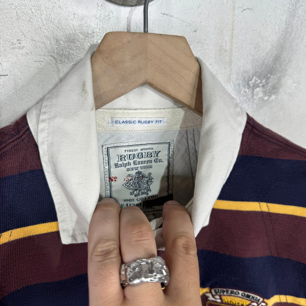 Ralph Lauren Rugby Ivy Cup Striped L/S Polo