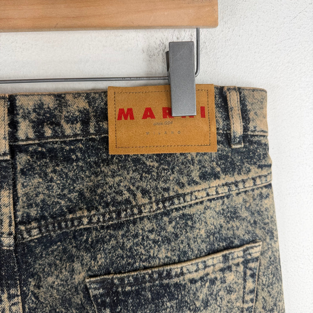 Marni Baggy Acid Wash Jeans