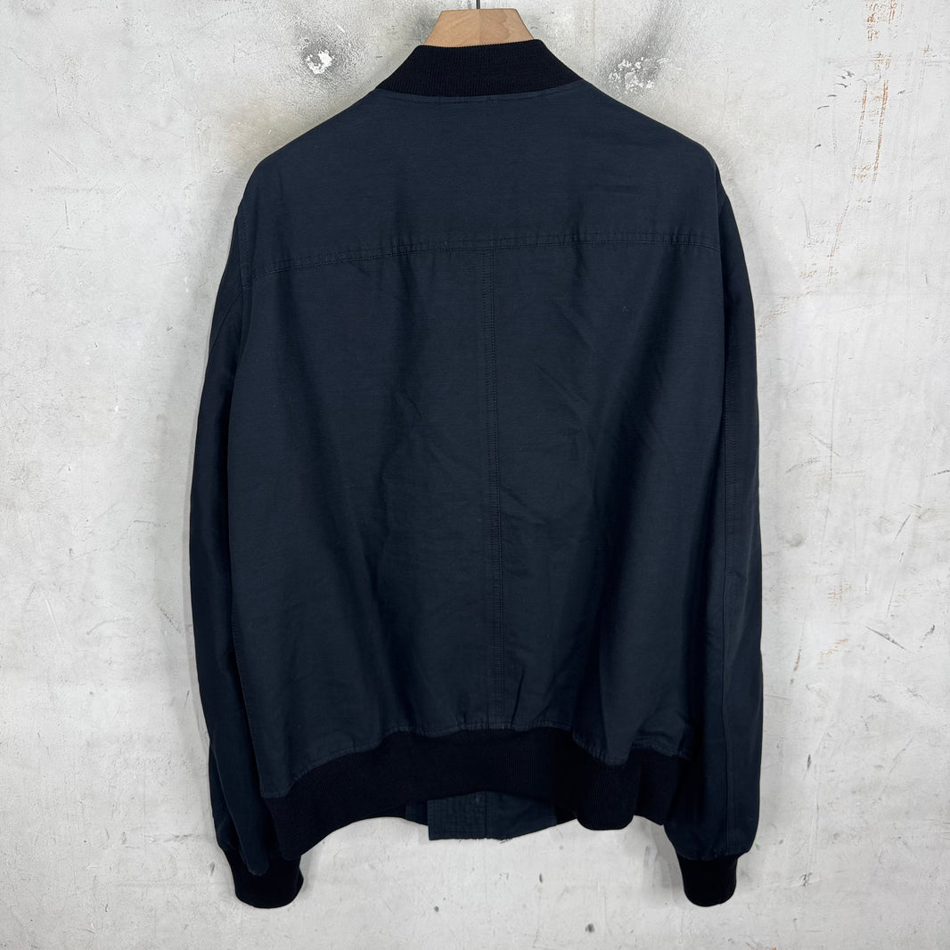 Rick Owens Canvas Light Bomber Jacket