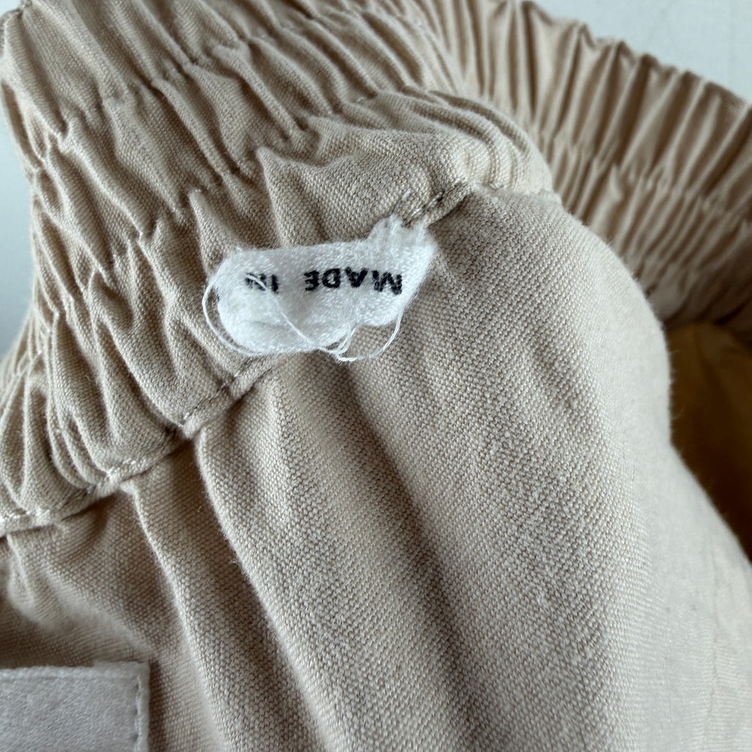 Isabel Marant Beige Zipper Detail Troursers