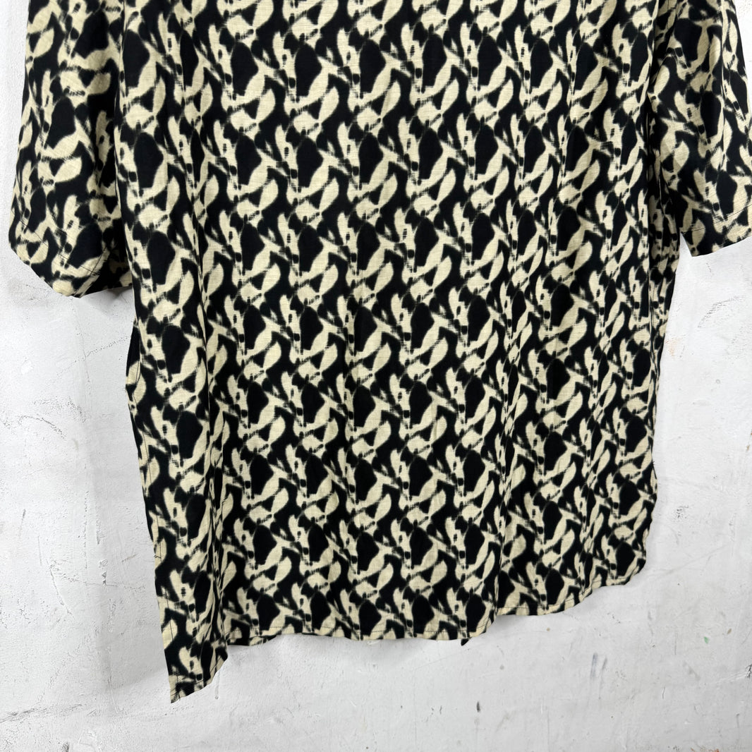 Saint Laurent Pattenred SS Viscose Shirt