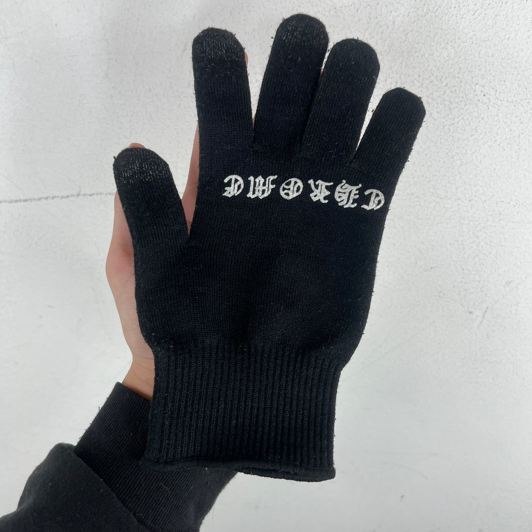 Chrome Hearts Black Work Gloves