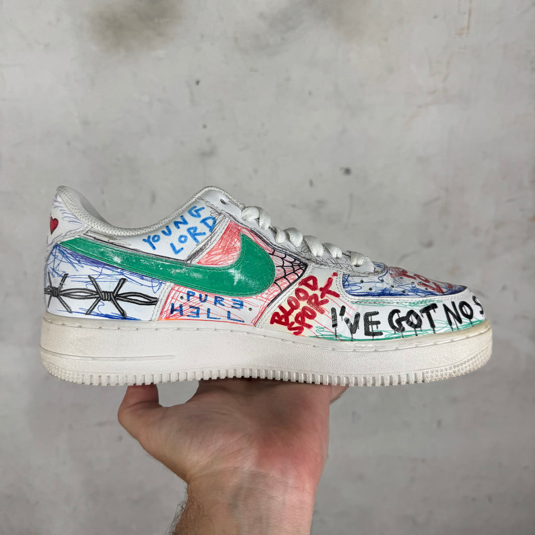 VLONE x Nike Pauly Sketched AF1s